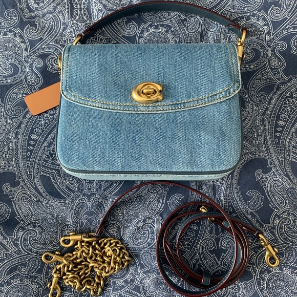 Coach Handbags - Coach denim Cassie 19